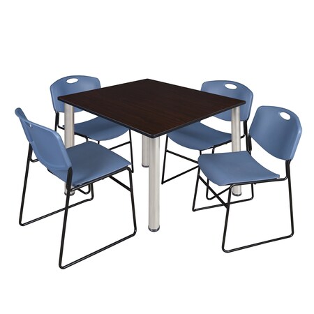 Regency Square Square Breakroom Table TB4848MWBPCM44BE